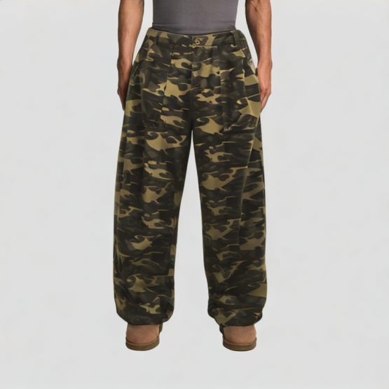 Men's Loose Camouflage Casual Pants