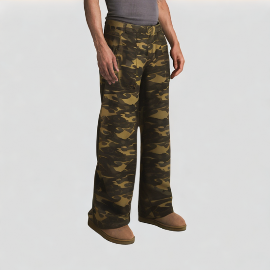 Men's Loose Camouflage Casual Pants