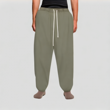 Cotton Tapered Casual Pants