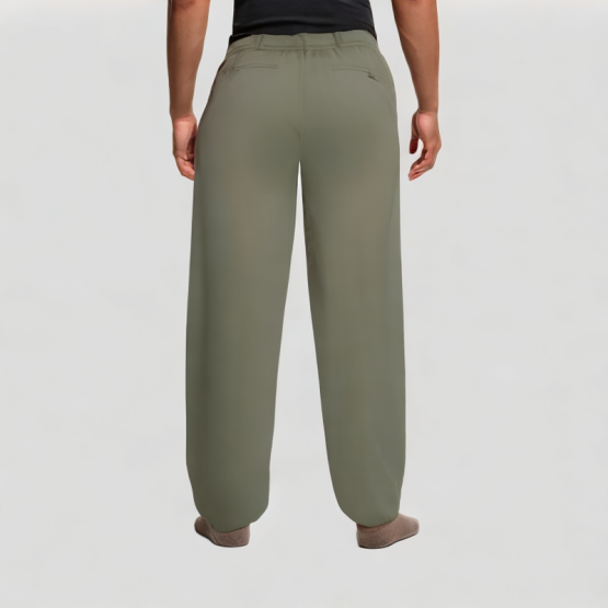 Cotton Tapered Casual Pants
