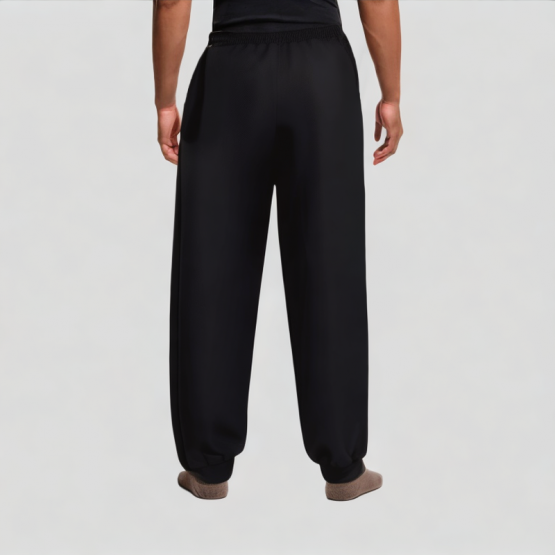 Ribbed Mid Waist Casual Pants