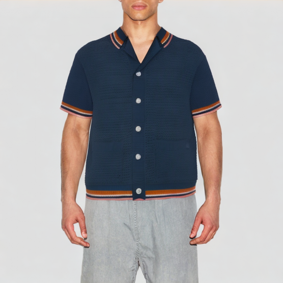 Summer Beach Hollow Short Sleeves