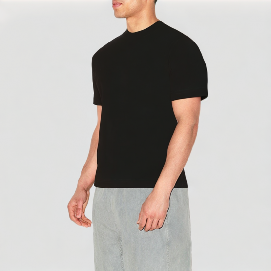 Cartoon Graffiti Print Short Sleeves