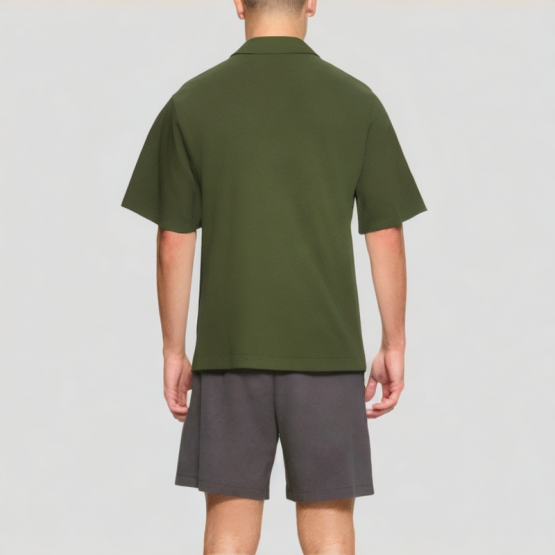Breathable And Wrinkle Resistant Men's Short Sleeves