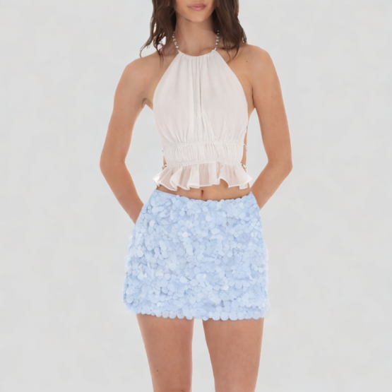 Versatile Sequin Skirt