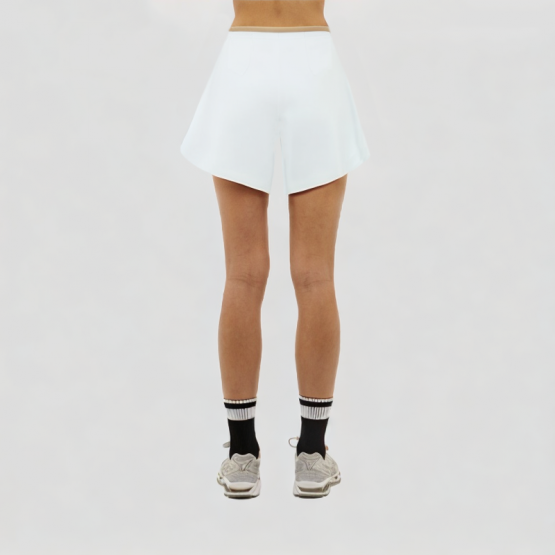White Breathable Casual Shorts