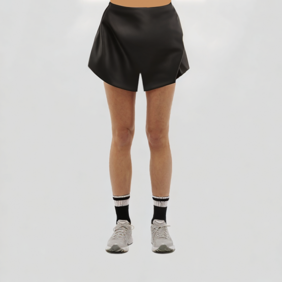 Versatile Casual Pu Culottes