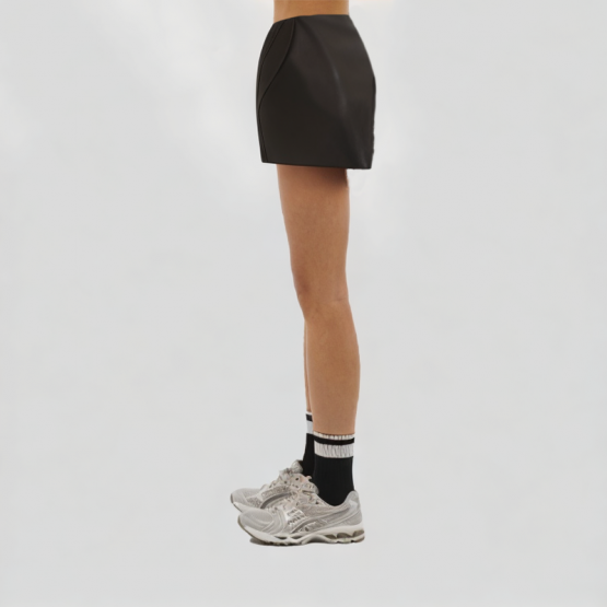 Versatile Casual Pu Culottes