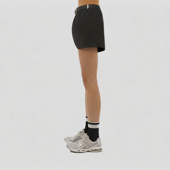 Solid Color Simple And Versatile Trouser Skirt