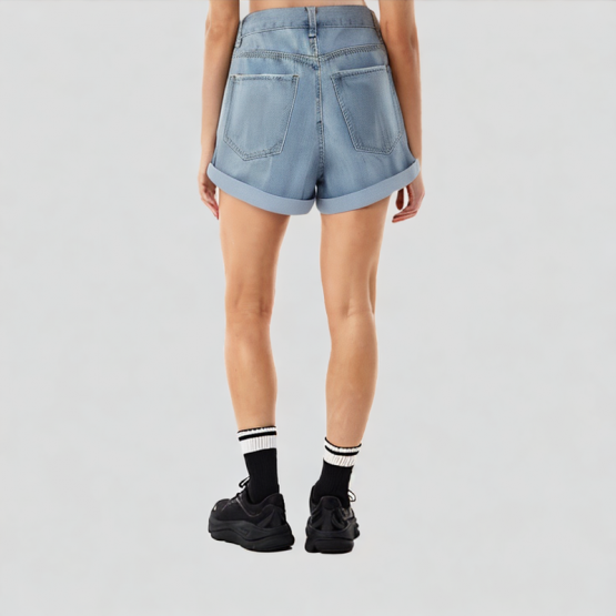 Loose Hem Fashion Shorts