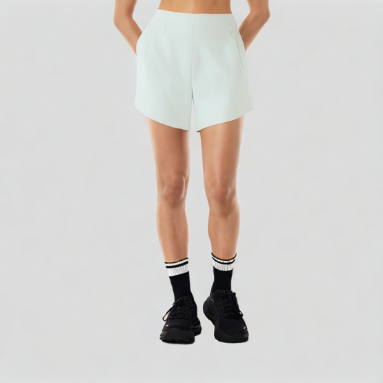 Retro Fashion Solid Color Shorts