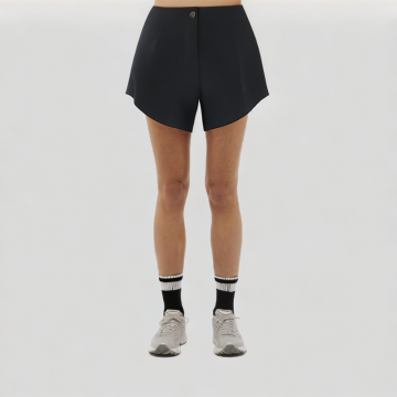 A Line High Waist Casual Shorts