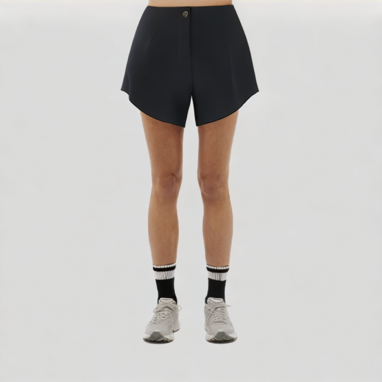 A Line High Waist Casual Shorts