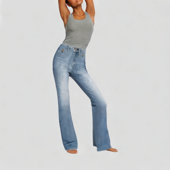 Casual Wide Leg Jeans