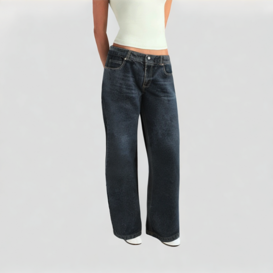 Love Pocket Straight Jeans