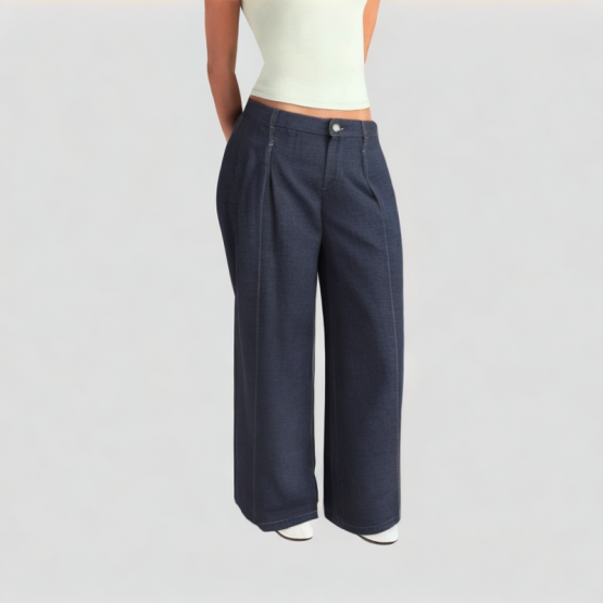 Wide Leg High Waisted Versatile Casual Pants