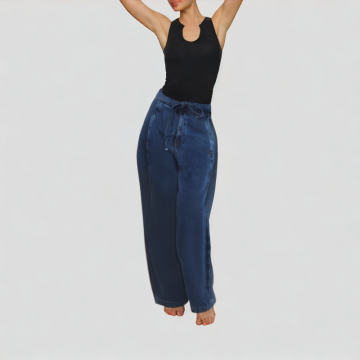 High Waisted Versatile Jeans With Zipper