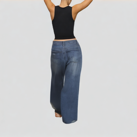 Loose Ripped Casual Jeans