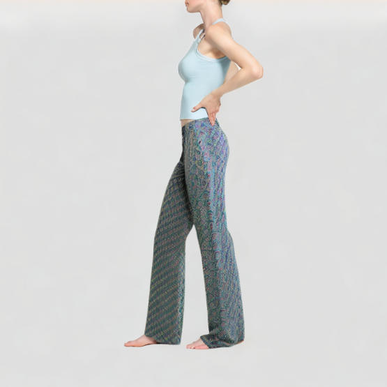 Graffiti Printed Casual Pants
