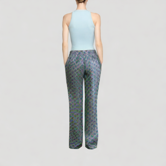 Graffiti Printed Casual Pants