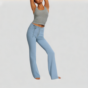 Fashionable And Casual Light Colored Jeans