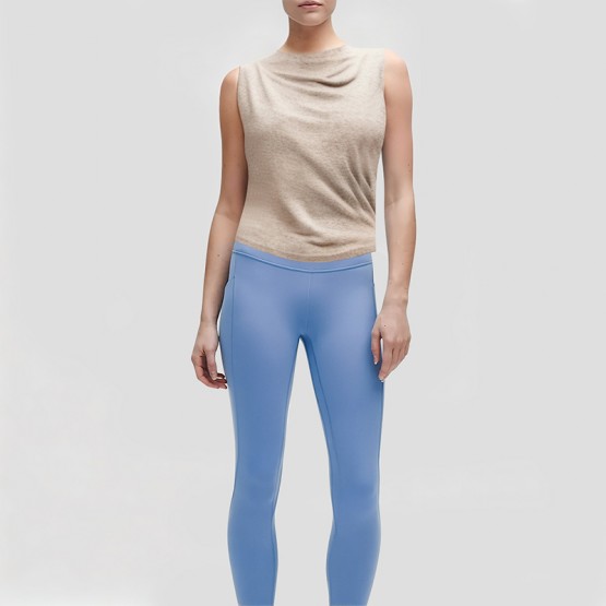 Double Layer Asymmetric Sleeveless Top