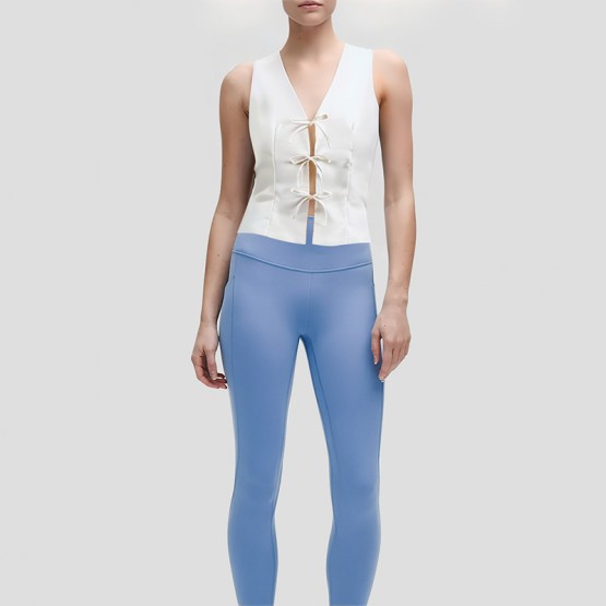 Bow Tie Sleeveless Top