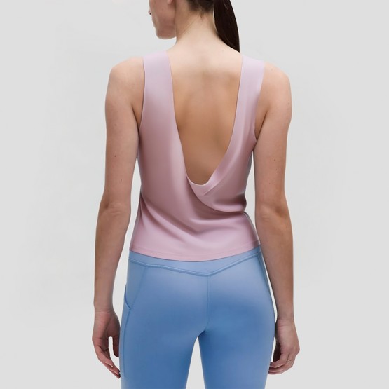 Drape Collar Sleeveless Top