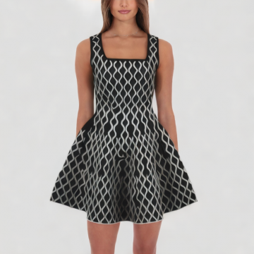 Large Skirt Suspender Dress