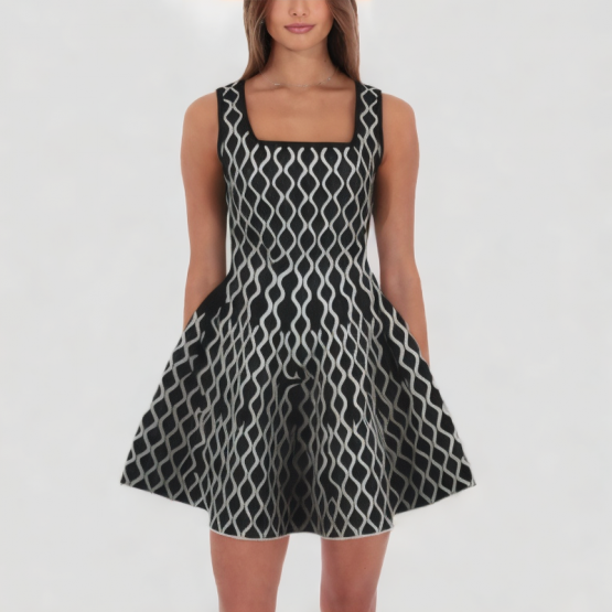 Large Skirt Suspender Dress