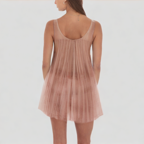 Ring Tie Dye Suspender Dress
