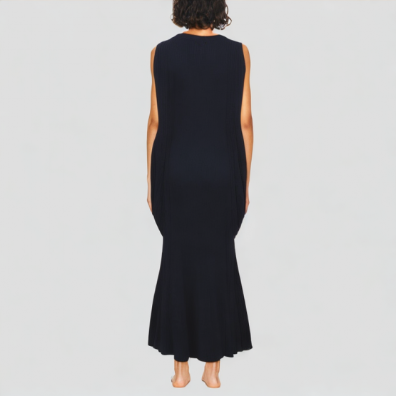 Women's Slim Fit Knit Sleeveless Dress