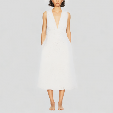 Cross Back Halter Dress