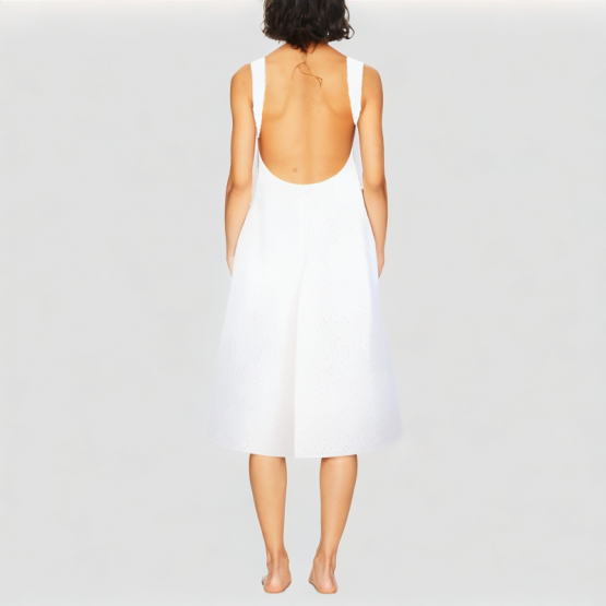 Cross Back Halter Dress