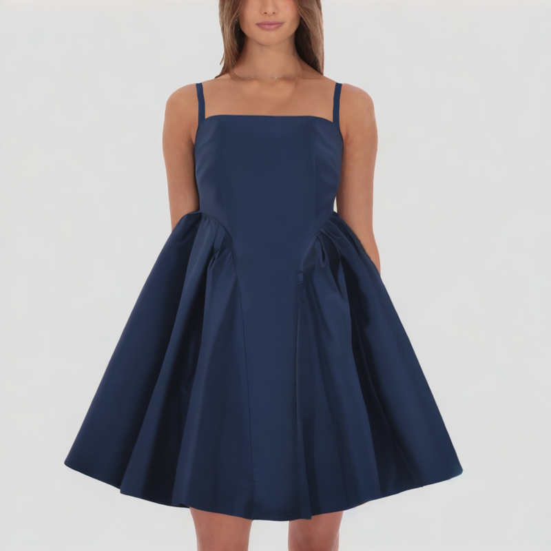 square-neck-pleated-suspender-dress