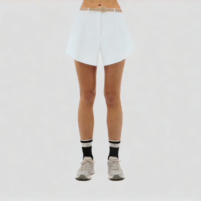 white-breathable-casual-shorts